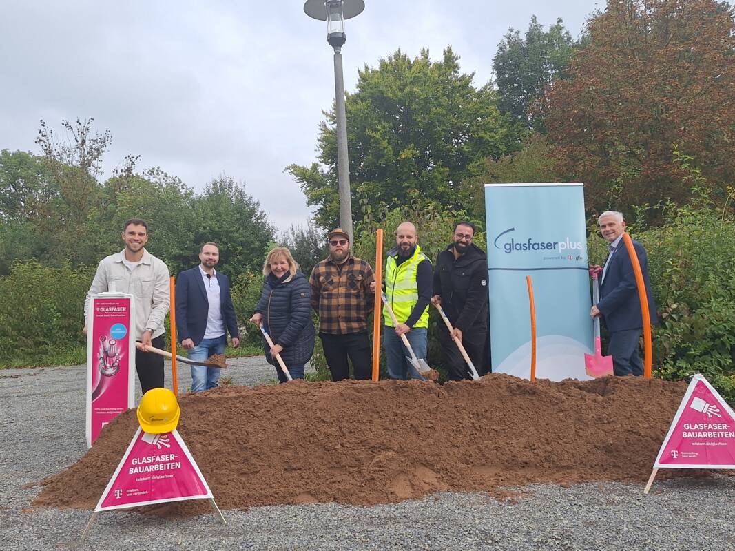 Spatenstich GlasfaserPlus 30.09.2025