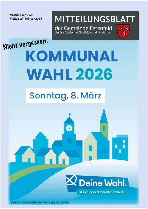 Mitteilungsblatt Estenfeld 03-26